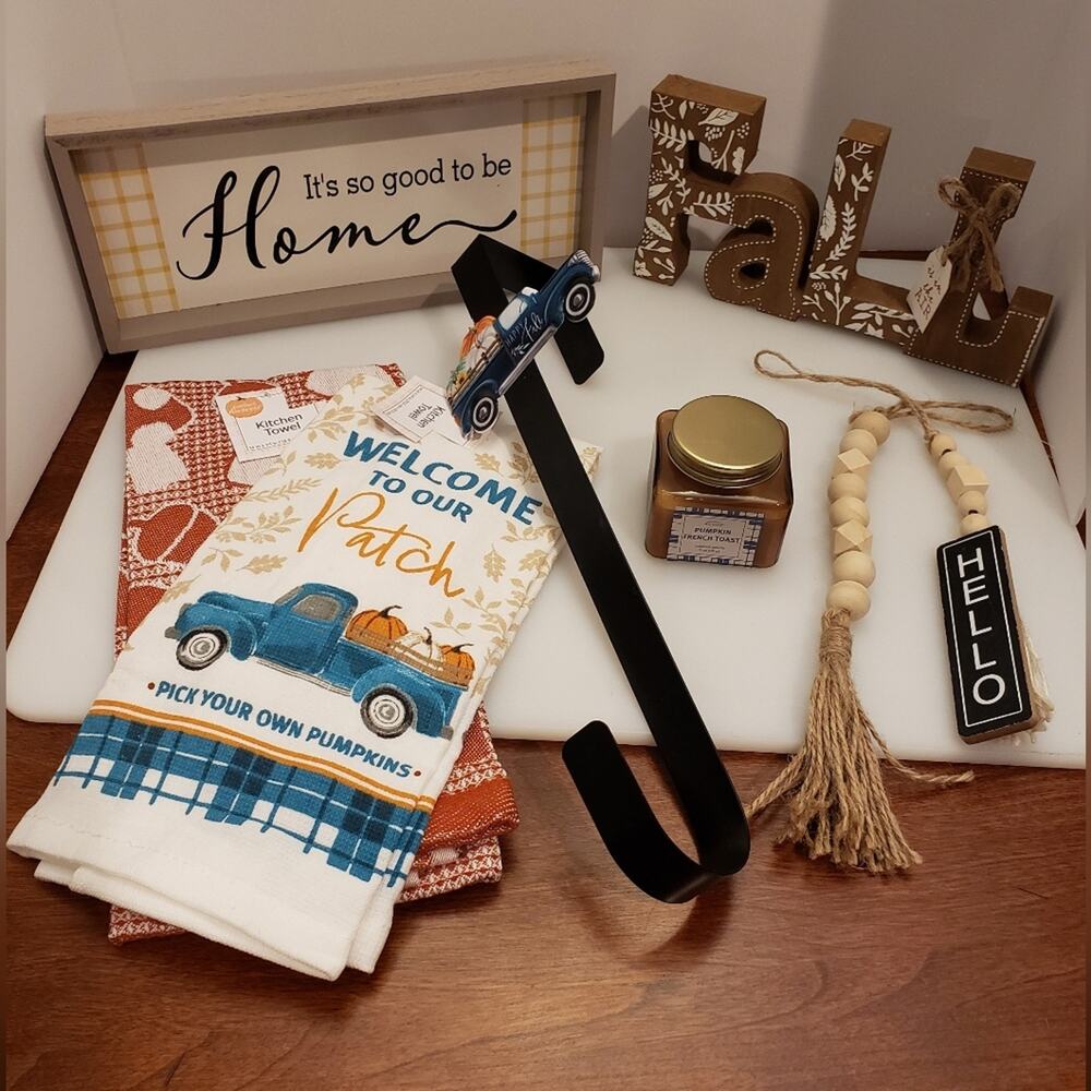 Cottage Core Farmhouse 8 piece lot/bundle‎ Fall home inspirational p…